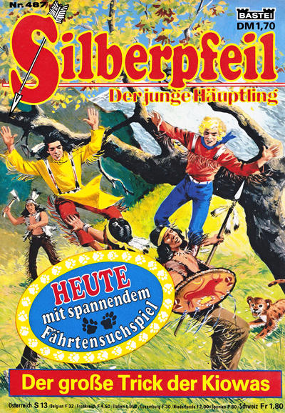 Cover for Silberpfeil (Bastei Verlag, 1970 series) #487