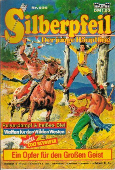 Cover for Silberpfeil (Bastei Verlag, 1970 series) #636