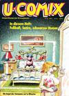 Cover for U-Comix (Kunst der Comics / Alpha, 1984 series) #70
