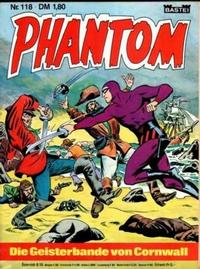 Cover Thumbnail for Phantom (Bastei Verlag, 1974 series) #118