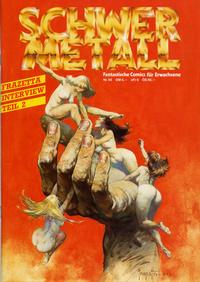 Cover Thumbnail for Schwermetall (Kunst der Comics / Alpha, 1984 series) #65