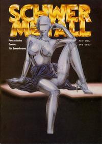 Cover Thumbnail for Schwermetall (Kunst der Comics / Alpha, 1984 series) #67