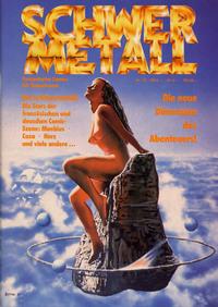 Cover for Schwermetall (Kunst der Comics / Alpha, 1984 series) #73