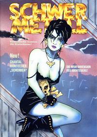 Cover Thumbnail for Schwermetall (Kunst der Comics / Alpha, 1984 series) #92