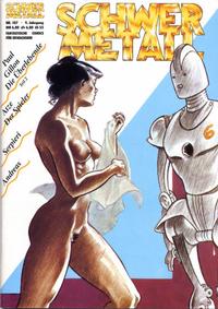 Cover for Schwermetall (Kunst der Comics / Alpha, 1984 series) #107