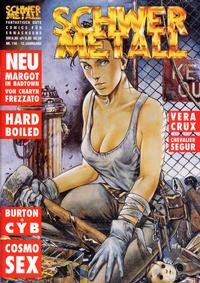 Cover Thumbnail for Schwermetall (Kunst der Comics / Alpha, 1984 series) #156