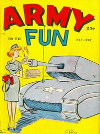 Cover for Army Fun (Prize, 1952 series) #v5#10