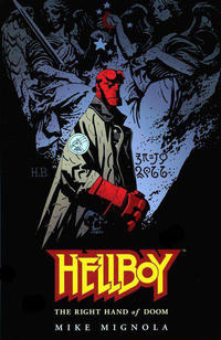 Cover Thumbnail for Hellboy (Dark Horse, 1994 series) #[4] - The Right Hand of Doom [First Printing]