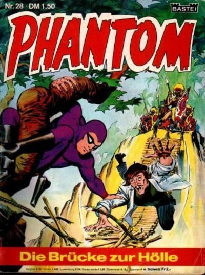 Cover for Phantom (Bastei Verlag, 1974 series) #28