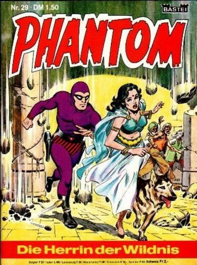 Cover for Phantom (Bastei Verlag, 1974 series) #29
