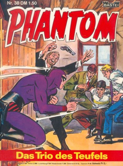Cover for Phantom (Bastei Verlag, 1974 series) #38