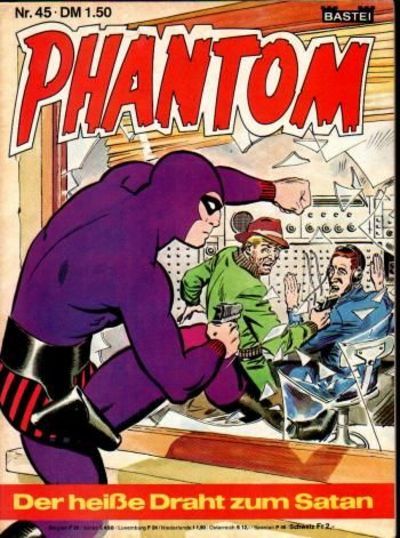 Cover for Phantom (Bastei Verlag, 1974 series) #45