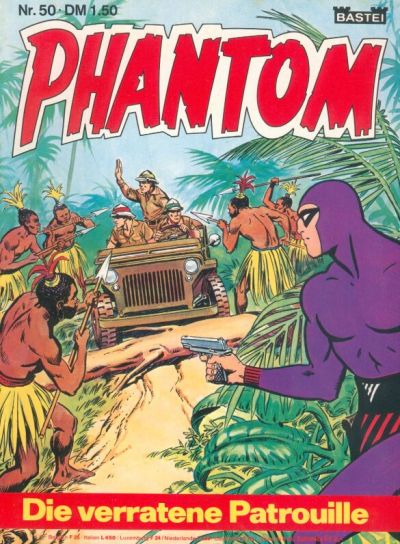 Cover for Phantom (Bastei Verlag, 1974 series) #50