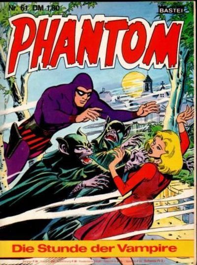 Cover for Phantom (Bastei Verlag, 1974 series) #61