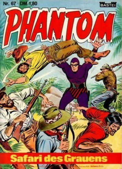 Cover for Phantom (Bastei Verlag, 1974 series) #67