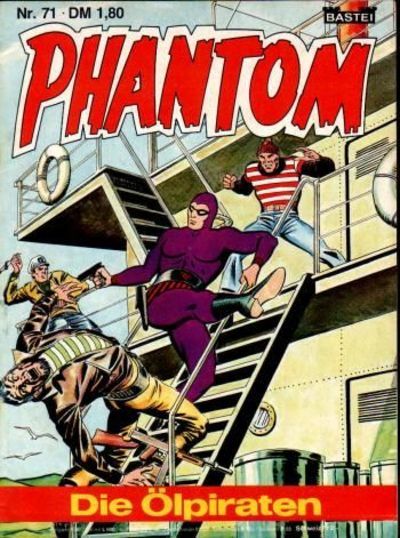 Cover for Phantom (Bastei Verlag, 1974 series) #71