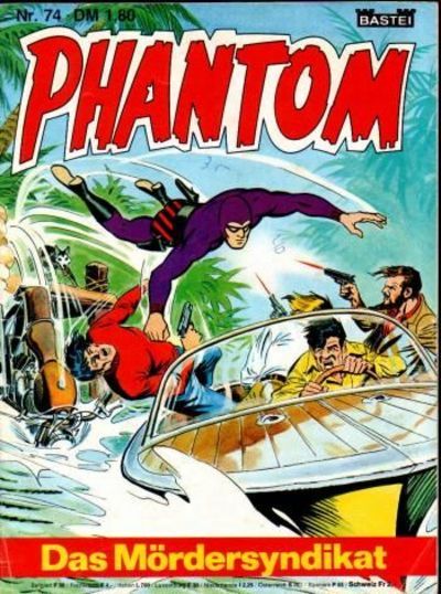 Cover for Phantom (Bastei Verlag, 1974 series) #74