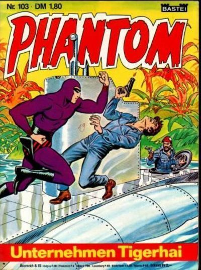 Cover for Phantom (Bastei Verlag, 1974 series) #103