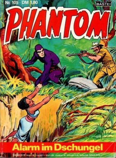 Cover for Phantom (Bastei Verlag, 1974 series) #105