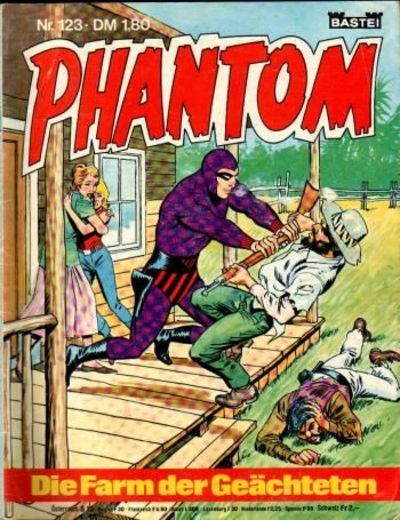 Cover for Phantom (Bastei Verlag, 1974 series) #123