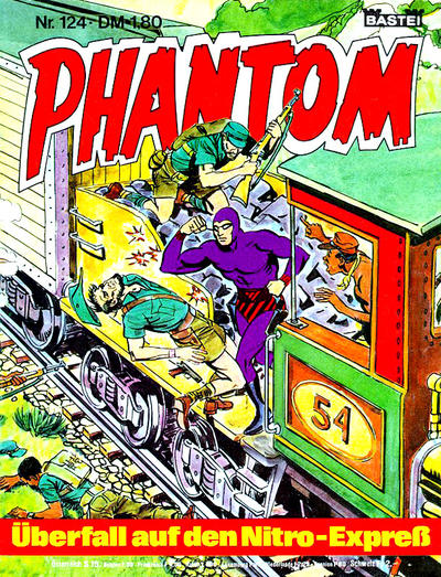 Cover for Phantom (Bastei Verlag, 1974 series) #124