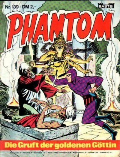 Cover for Phantom (Bastei Verlag, 1974 series) #139