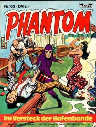 Cover for Phantom (Bastei Verlag, 1974 series) #163