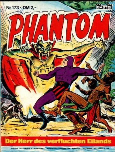Cover for Phantom (Bastei Verlag, 1974 series) #173