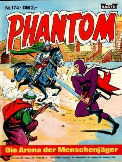 Cover for Phantom (Bastei Verlag, 1974 series) #174