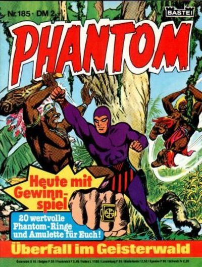 Cover for Phantom (Bastei Verlag, 1974 series) #185