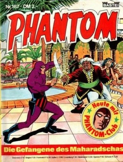 Cover for Phantom (Bastei Verlag, 1974 series) #187