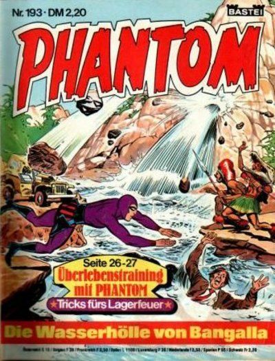 Cover for Phantom (Bastei Verlag, 1974 series) #193
