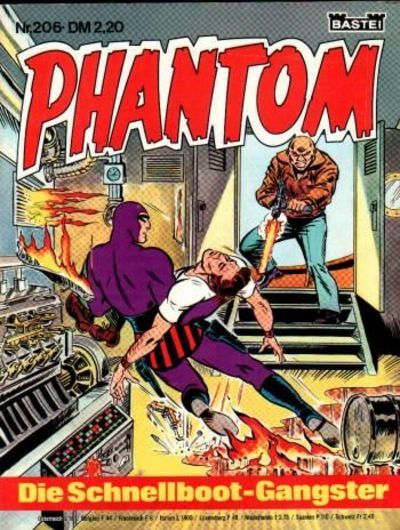 Cover for Phantom (Bastei Verlag, 1974 series) #206