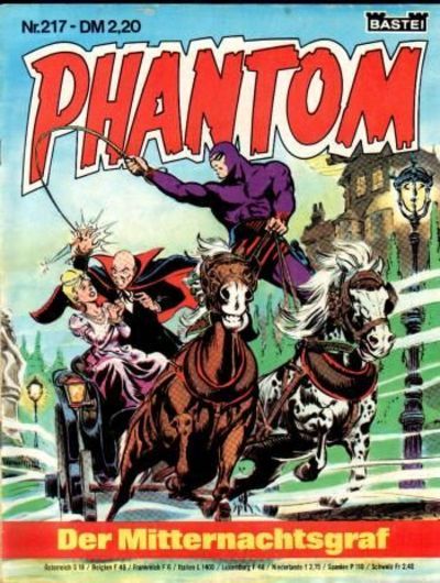 Cover for Phantom (Bastei Verlag, 1974 series) #217