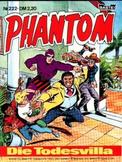 Cover for Phantom (Bastei Verlag, 1974 series) #222