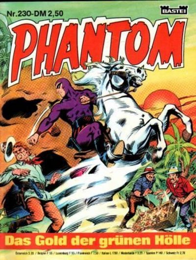 Cover for Phantom (Bastei Verlag, 1974 series) #230