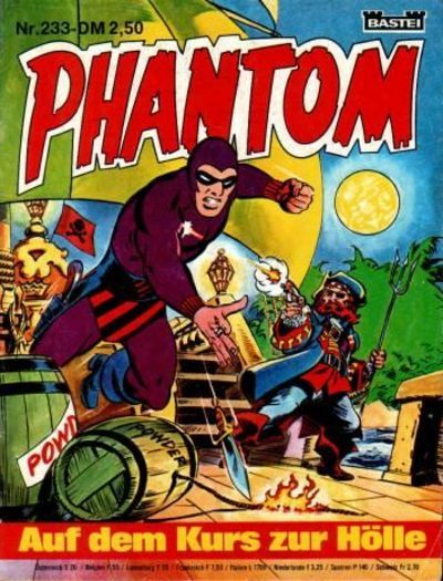 Cover for Phantom (Bastei Verlag, 1974 series) #233