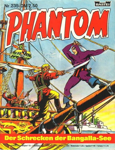 Cover for Phantom (Bastei Verlag, 1974 series) #235