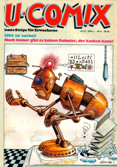 Cover for U-Comix (Kunst der Comics / Alpha, 1984 series) #52