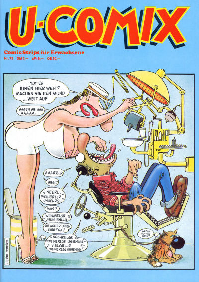 Cover for U-Comix (Kunst der Comics / Alpha, 1984 series) #73