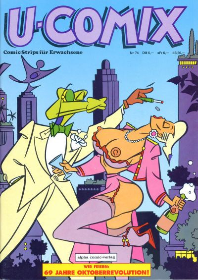 Cover for U-Comix (Kunst der Comics / Alpha, 1984 series) #74