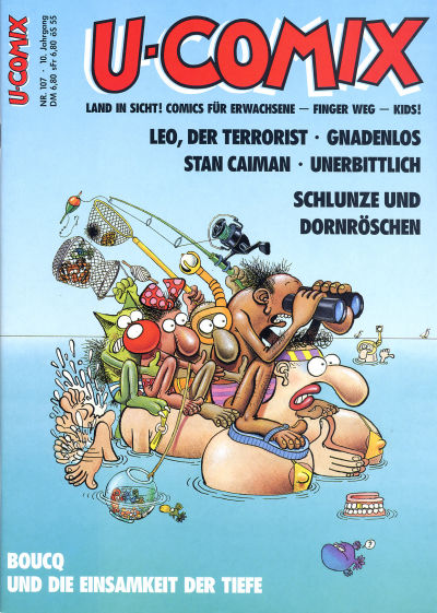 Cover for U-Comix (Kunst der Comics / Alpha, 1984 series) #107