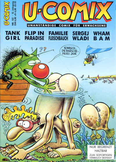 Cover for U-Comix (Kunst der Comics / Alpha, 1984 series) #132