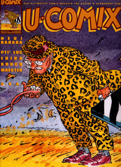 Cover for U-Comix (Kunst der Comics / Alpha, 1984 series) #172/173
