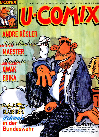 Cover for U-Comix (Kunst der Comics / Alpha, 1984 series) #176/177