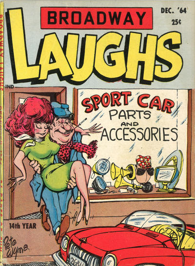 Cover for Broadway Laughs (Prize, 1950 series) #v7#9