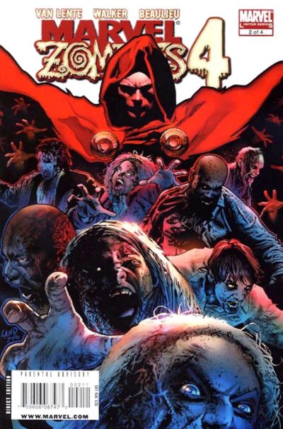 Cover for Marvel Zombies 4 (Marvel, 2009 series) #2