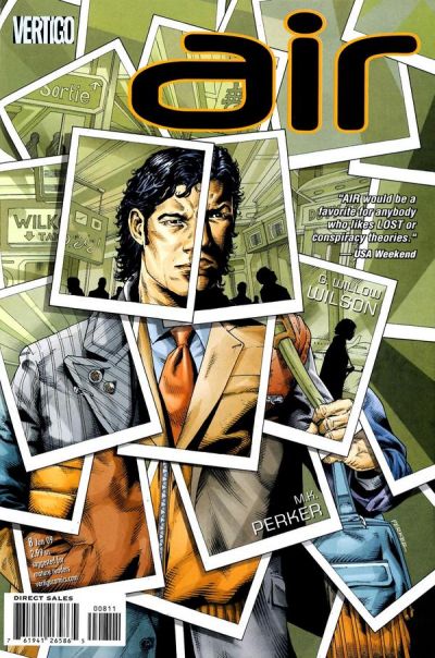 Cover for Air (DC, 2008 series) #8