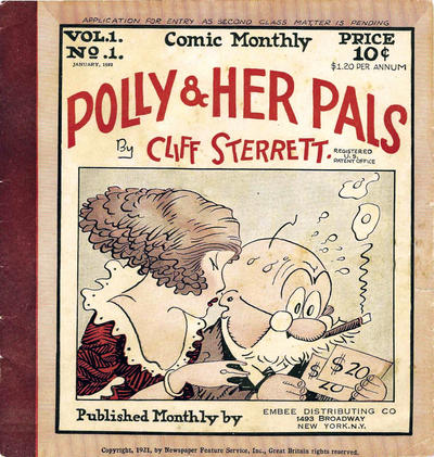 Cover for Comic Monthly (Embee Distributing Co., 1922 series) #1