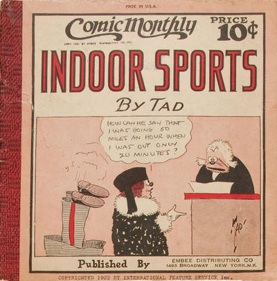 Cover for Comic Monthly (Embee Distributing Co., 1922 series) #6